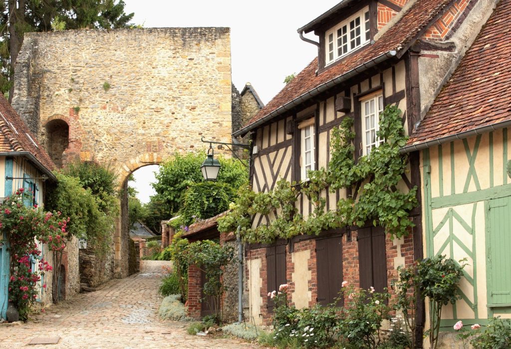 Gerberoy, endroit fleuri