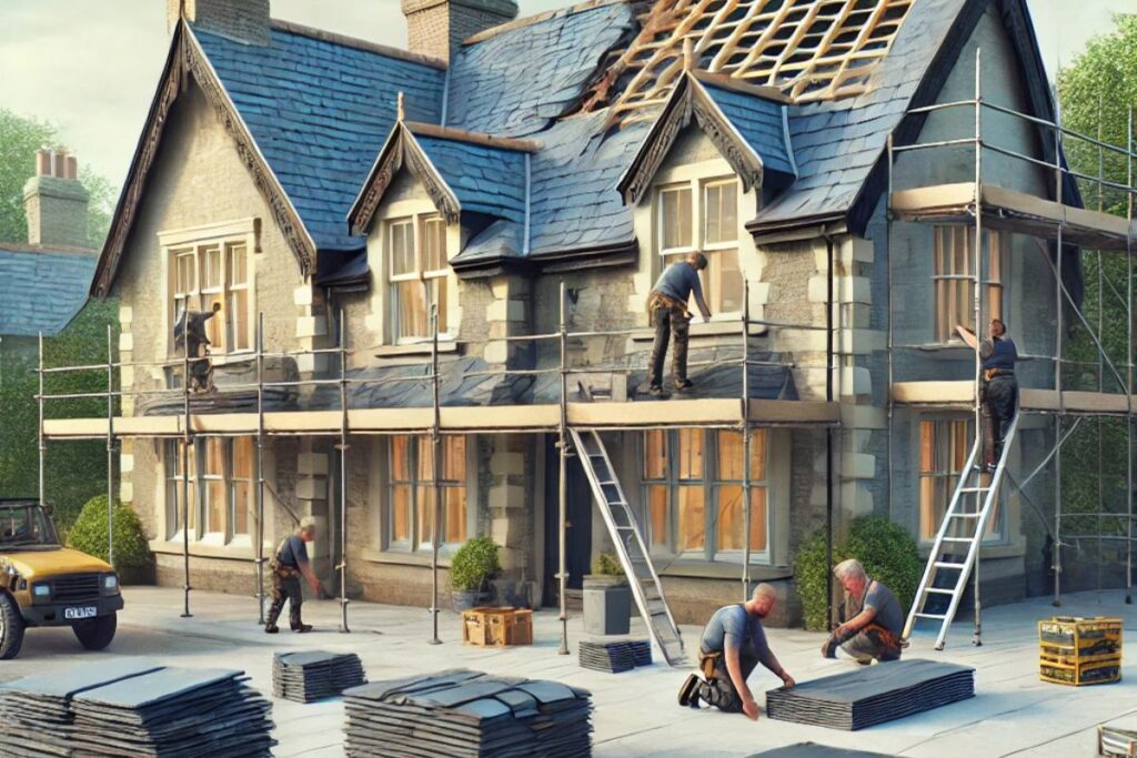 4-Rénovation de toiture en ardoise à Amiens