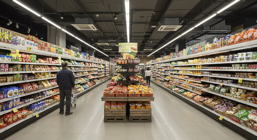La sécurité dans les grandes distributions.